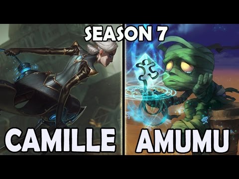 CAMILLE vs AMUMU Jungle Ranked Korea SoloQ Season 7