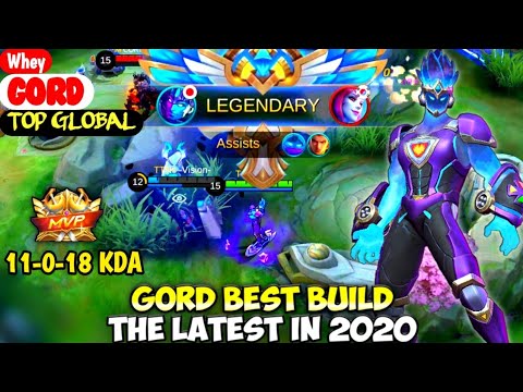 GORD BEST BUILD IN 2020 | TOP GLOBAL GORD Whey - MOBILE LEGENDS