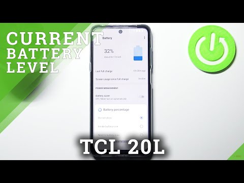 How to Enable Battery Percentage in TCL 20L – Check Battery Level