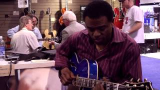 Send One Your Love - Norman Brown @ NAMM 2013 (Smooth Jazz Family)