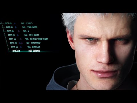 Devil May Cry 5: Chronological Ordered Cutscenes