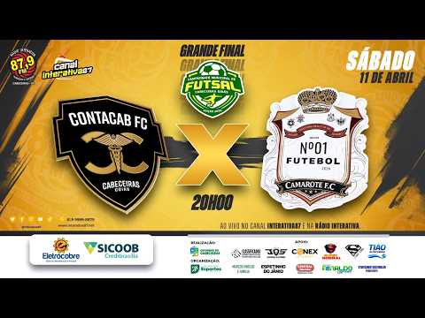 CAMPEÃO : CONTACAB 6 X 2 CAMAROTE | FINAL | CAMPEONATO MUNICIPAL DE FUTSAL 2026