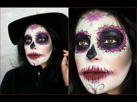 Maquillaje Catrina para novatos | Halloween Económico Angela Garza