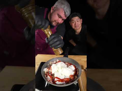 Omurice! It was easy to make 🤣 #shorts @BayashiTV_ @omletpro9356