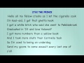 Yelawolf Ft CyHI The Prince And Pill I Wish (Remix)(Lyrics on screen)