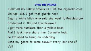 Yelawolf Ft CyHI The Prince And Pill I Wish (Remix)(Lyrics on screen)