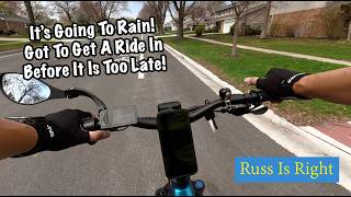Let's Ride Again Before It Rains!