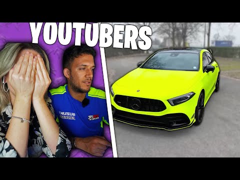 REAGIAMO alle AUTO dei MIGLIORI YOUTUBERS ITALIANI!