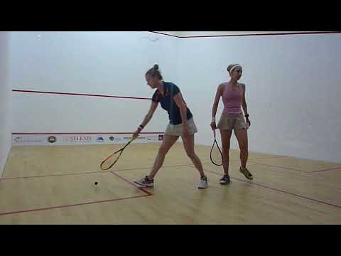TOURNAMENT OF PYRAMIDES 2018 - Ali Hemingway bt Sanne Veldkamp 12-10, 9-11, 11-6, 6-11, 12-10