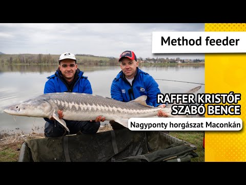 Feeder botos nagyponty horgászat Maconkán - Raffer Kristóf, Szabó Bence
