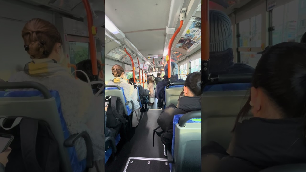 7 AM Rush Hour Bus in Japan — Complete Silence