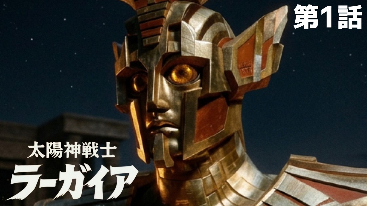 第1話　太陽神戦士 ラーガイア【オリジナル特撮】