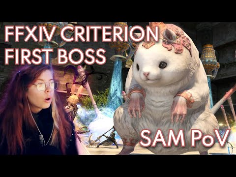 Another Sil'dihn Subterrane Criterion First Boss (Silkie) | SAM PoV | Blind Clear [FFXIV]