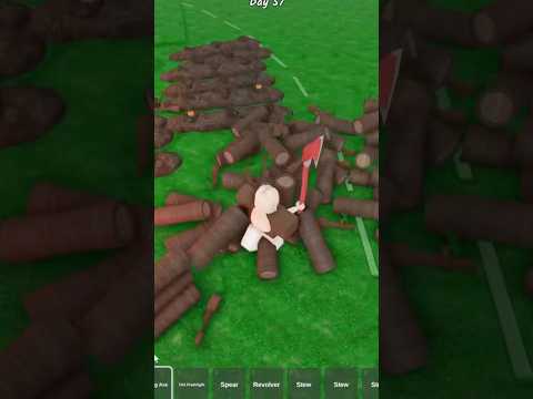 How to get *INFINITE WOOD* in 99 NIGHTS in the Forest Roblox! #roblox #99nightintheforest