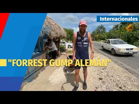 El "Forrest Gump alemán", confiado en completar su proeza