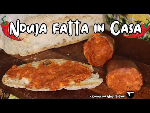 COME FARE LA NDUJA - RICETTA CALABRESE ORIGINALE DI FAMIGLIA