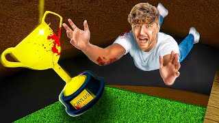 100% Completing The EASIEST GAME on Roblox.