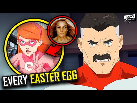 INVINCIBLE Atom Eve Episode Breakdown | Easter Eggs, Comic Book Differences & Season 2