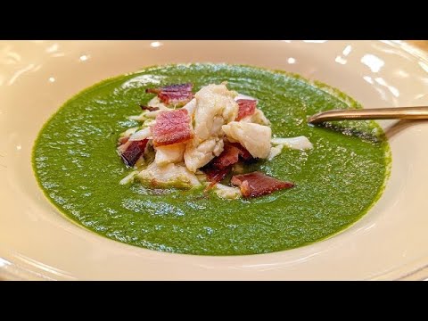 How to Make Crab and Coconut Spinach Soup Inspired by Calaloo | Carla Hall