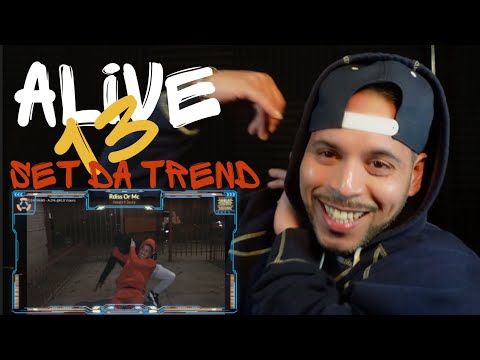 13 x SET DA TREND - ALIVE [REACTION!!!!  13 going to bring some of you drilly rappers bad luck 2022