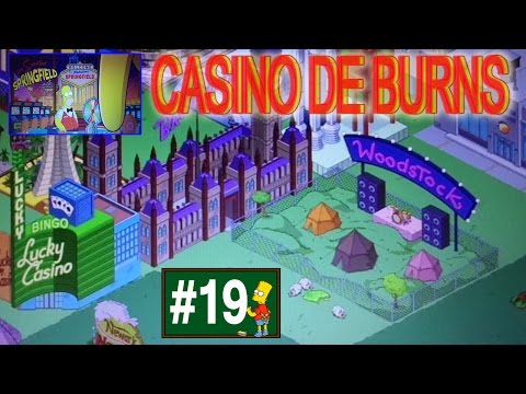 Los Simpson Springfield "Casino de Burns - Cap. 19 - El Casino Woodstock" por Tony