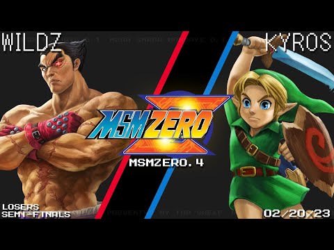 MSM:ZERO.4 - Wildz (Kazuya) Vs. Kyros (Young Link) - SSBU - Losers Semis