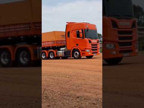 Saindo da fazenda Nova Guarita MT #Mhermestransportes #br163 #safra2024