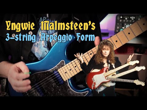 Quick Tips: Yngwie Malmsteen 3-string Arpeggio Form