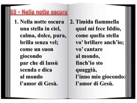 55 Nella notte oscura - Innario Chiesa Cristiana Avventista del Settimo Giorno 2014
