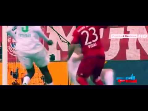 Bayern Munich vs Werder 2-0     Arturo Vidal Horrible Dive!!!!! HD 4/19/2016