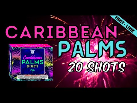 Caribbean Palms by Black Cat Fireworks |  Get a First Look with Elite Fireworks!