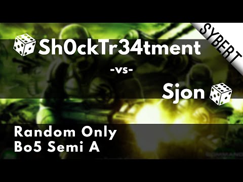 Sh0ckTr34tment vs Sjon - Bo5 Semi A Random Only - Tiberium Wars