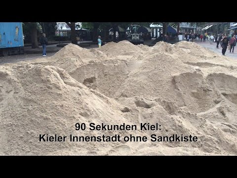 90 Sekunden Kiel: Sandkiste weicht Bauernmarkt
