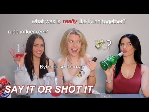 say it or shot it with my ex housemates @emandloz