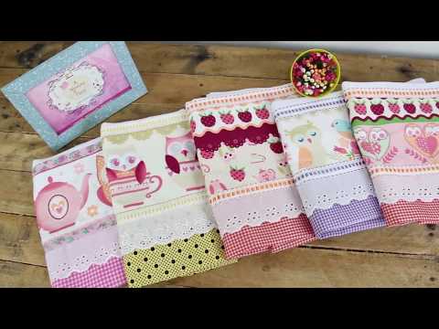 PANOS DE PRATO CRIATIVOS_COLEÇÃO CORUJINHA!!!