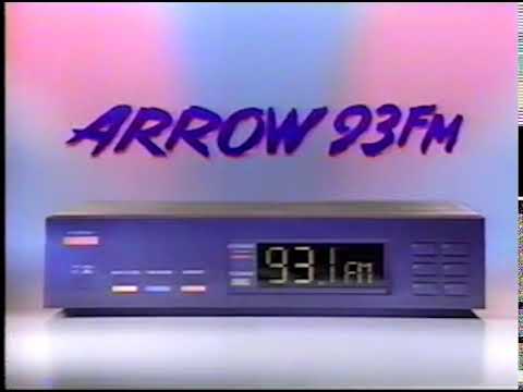 1994 Arrow 93 1 Los Angeles FM Radio Station Commercial