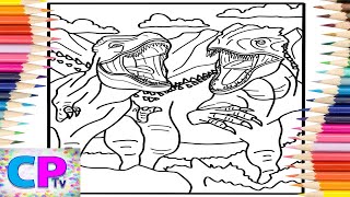 T- Rex Twins/Tyrannosaurus Rex Coloring Pages/@coloringpagestv /Syn Cole - Gizmo [NCS Release]