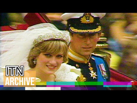 Royal Wedding of Prince Charles and Lady Diana Spencer...