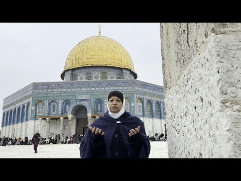 Worshippers at Al-Aqsa Mosque compound ahead of first Friday prayers in Ramadan | AFP