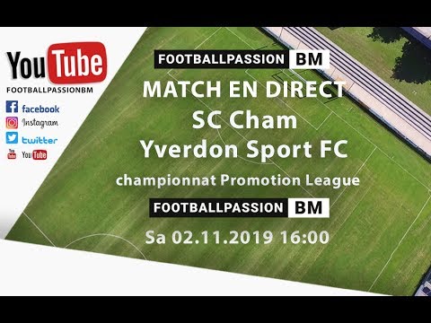 LIVE STREAMING-SC Cham-Yverdon Sport FC - championnat Promotion League