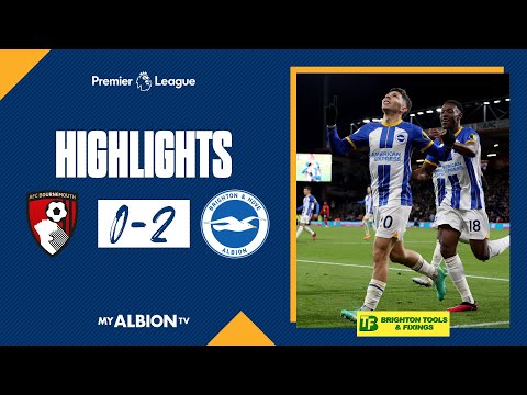 PL Highlights Bournemouth 0 Albion 2