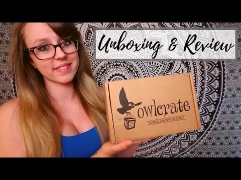 OwlCrate Unboxing & Review (+ GIVEAWAY!)