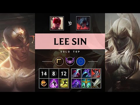 Lee Sin Top vs Aatrox - EUW Master Patch 25.16