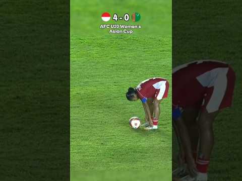 4 Gol tanpa ampun! Indonesia vs Turkmenistan | Garuda Pertiwi muda mengamuk! #shorts