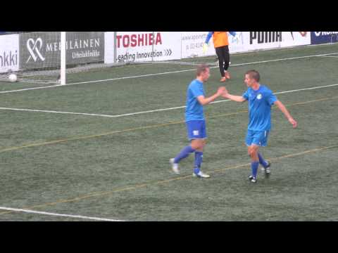 TPK2 scoring their 1-0 lead against KaaRe