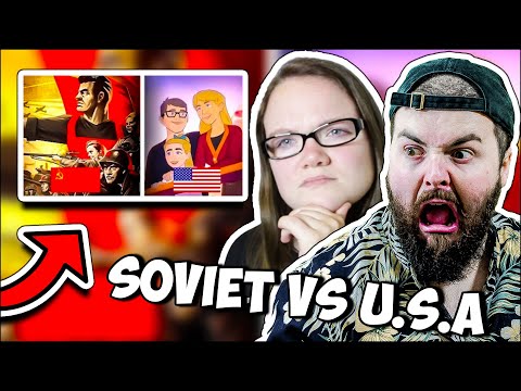 Irish Couple reacts SOVIET ARMY AD vs US ARMY AD