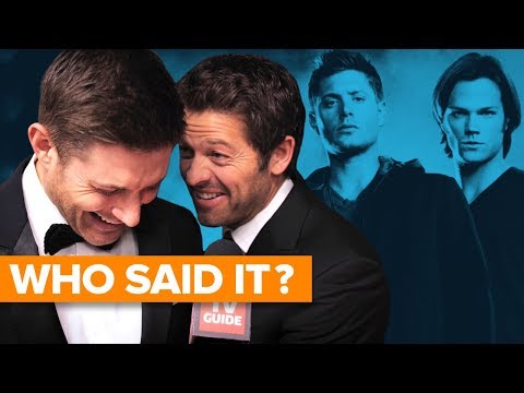 Supernatural Cast Plays WHO SAID IT?