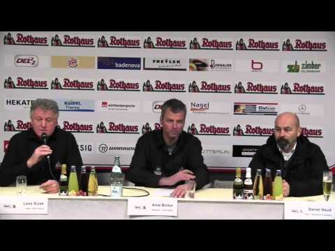 15.01.16 Pressekonferenz EHC Freiburg vs. Ravensburg Towerstars