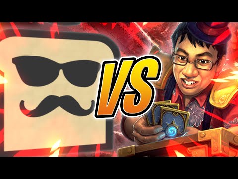 DISGUISED TOAST VS TRUMP in BATTLEGROUNDS! | Hearthstone Battlegrounds | HS Auto Battler