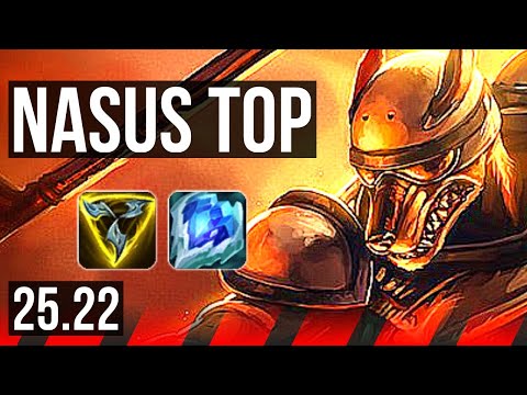NASUS vs SETT (TOP) | Rank 4 Nasus, Comeback, 800+ games, 8/3/7 | VN Challenger | 25.22
